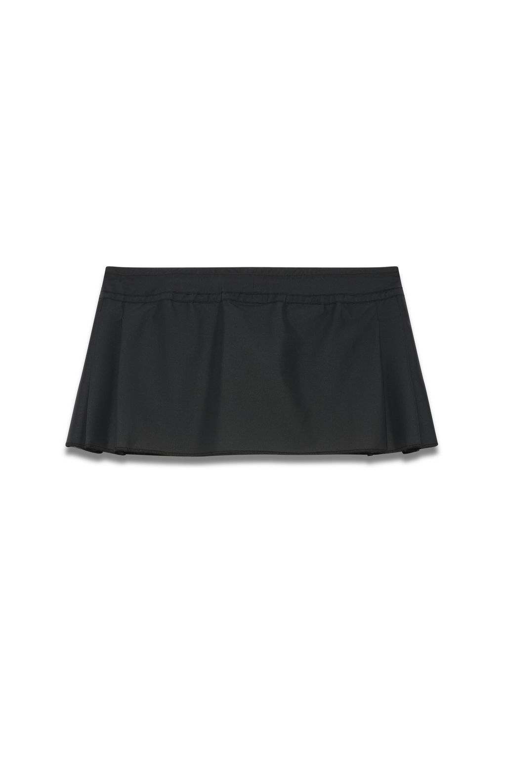ette x GR20K 3L pleated mini skirt | black
