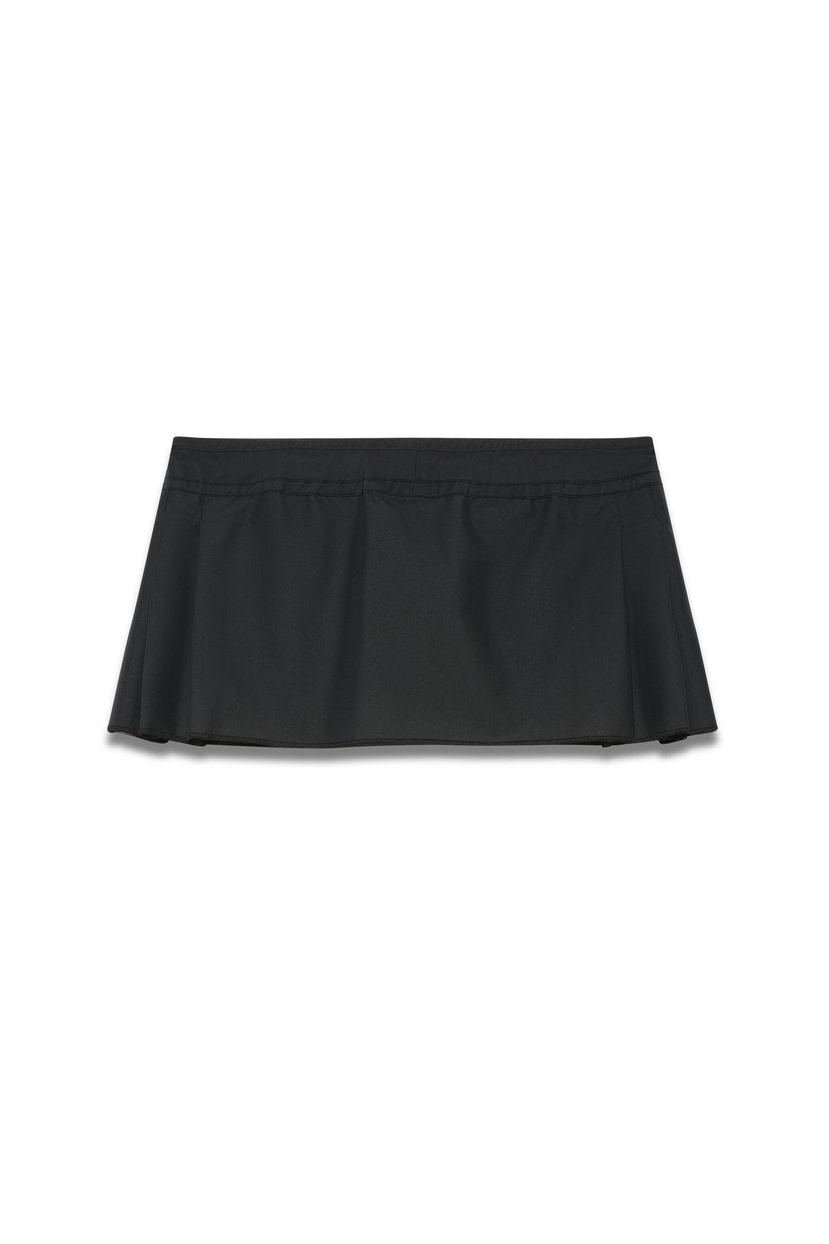 ette x GR20K 3L pleated mini skirt | black