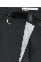 ette x GR20K 3L pleated mini skirt | black