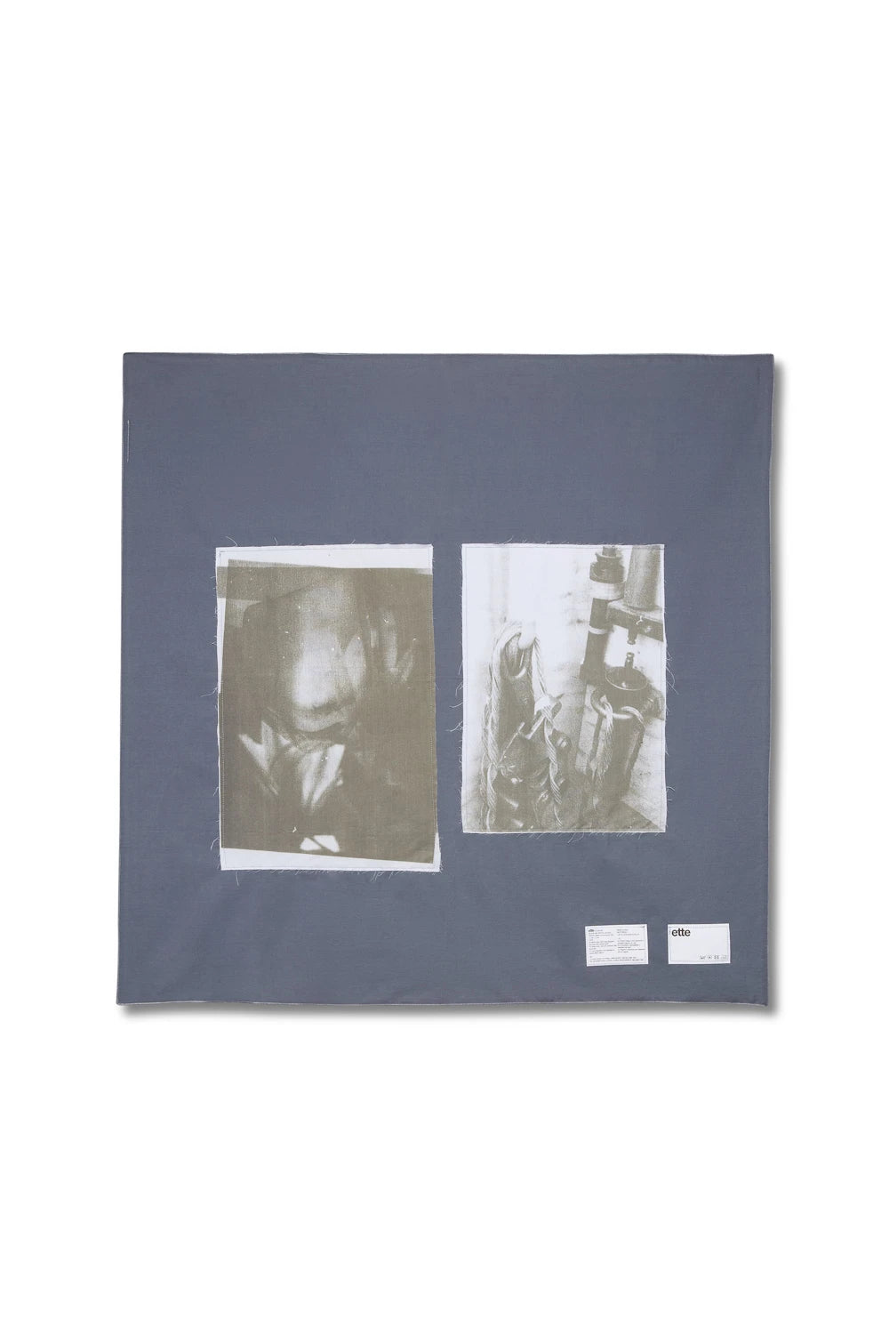 ette x GR10K dendritic foulard | charcoal