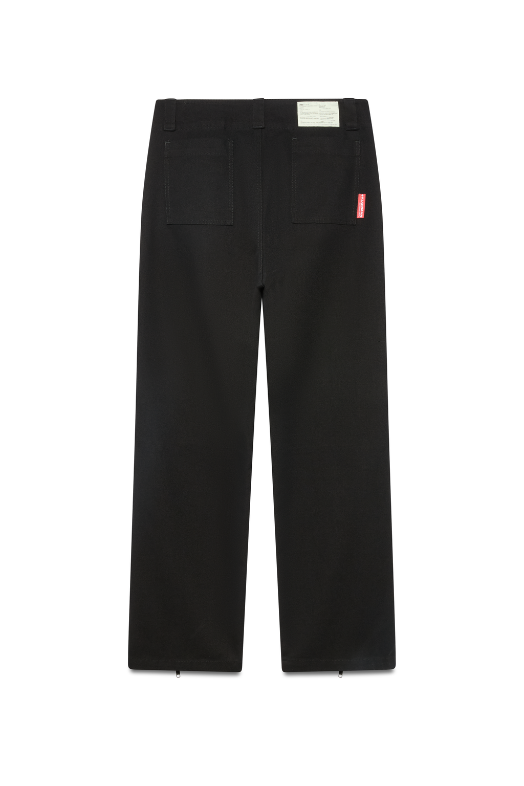 ette x GR10K stone washed worker field trousers | black