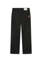 ette x GR10K stone washed worker field trousers | black