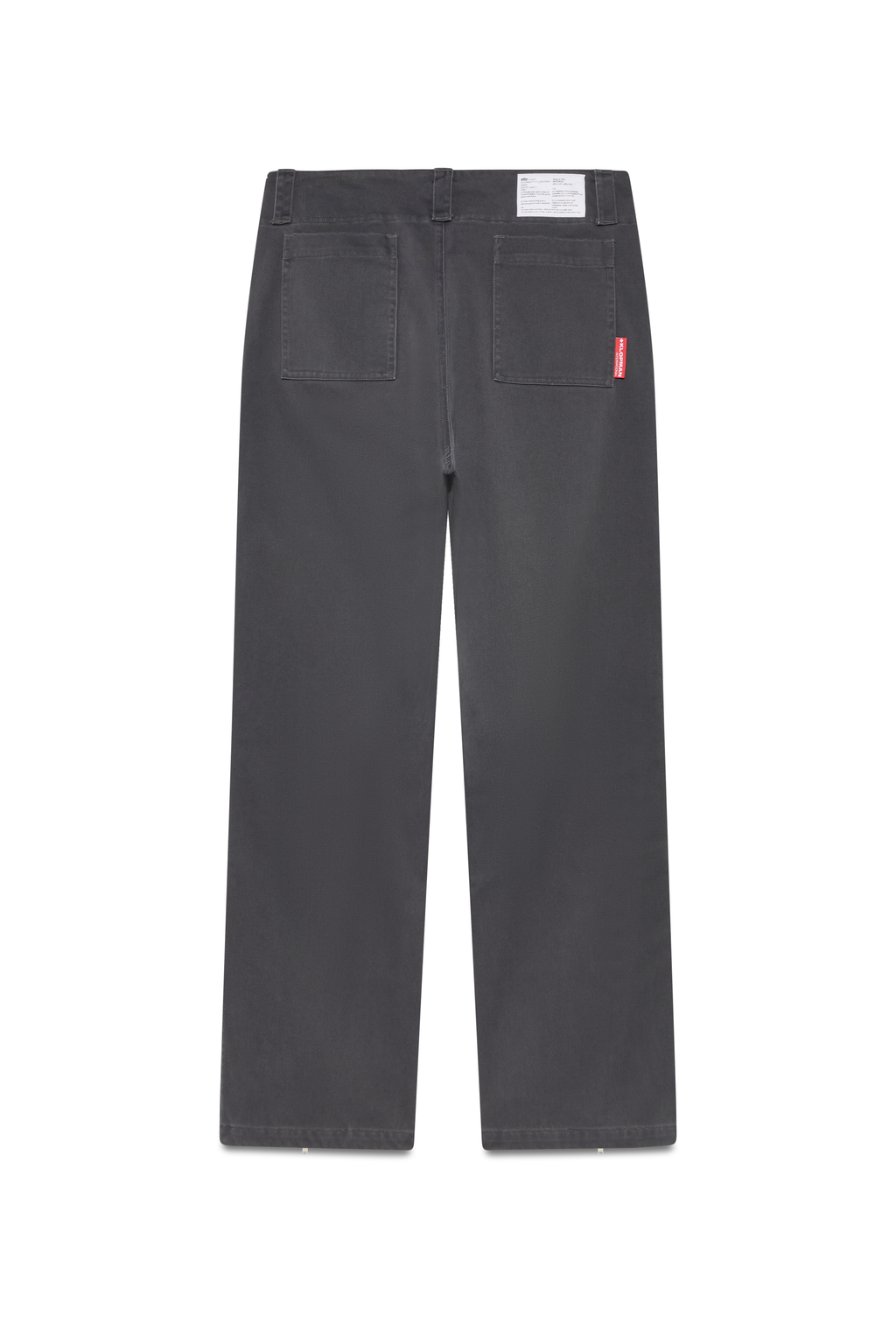 ette x GR10K stone washed worker field trousers | charcoal