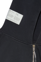 ette x GR10K waffle surplus heavyweight worker hoodie | navy